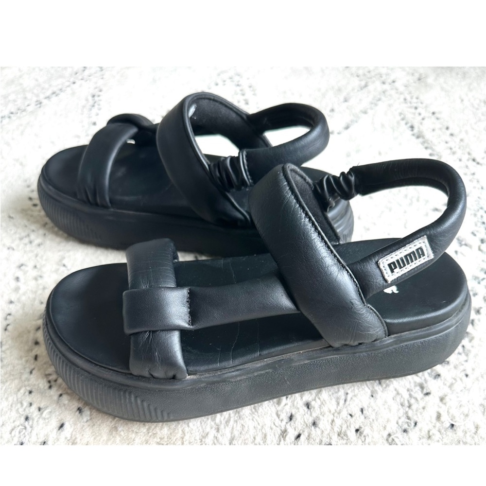 PUMA Suede Mayu Nimbus sandals. Woman’s US 8.5 (like new) - Picture 11 of 11